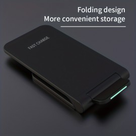 Mobile Phone Wireless Charging Station, 15W Fast Charging, Wireless Charging Station, For IPhone 15\14\13\12\11\XR\X\F8 Series, For Samsung Series, For Android Series
