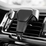 Universal Gravity Auto Phone Holder For Car Air Vent Clip Mount Mobile Phone Holder CellPhone Stand For IPhone For Samsung